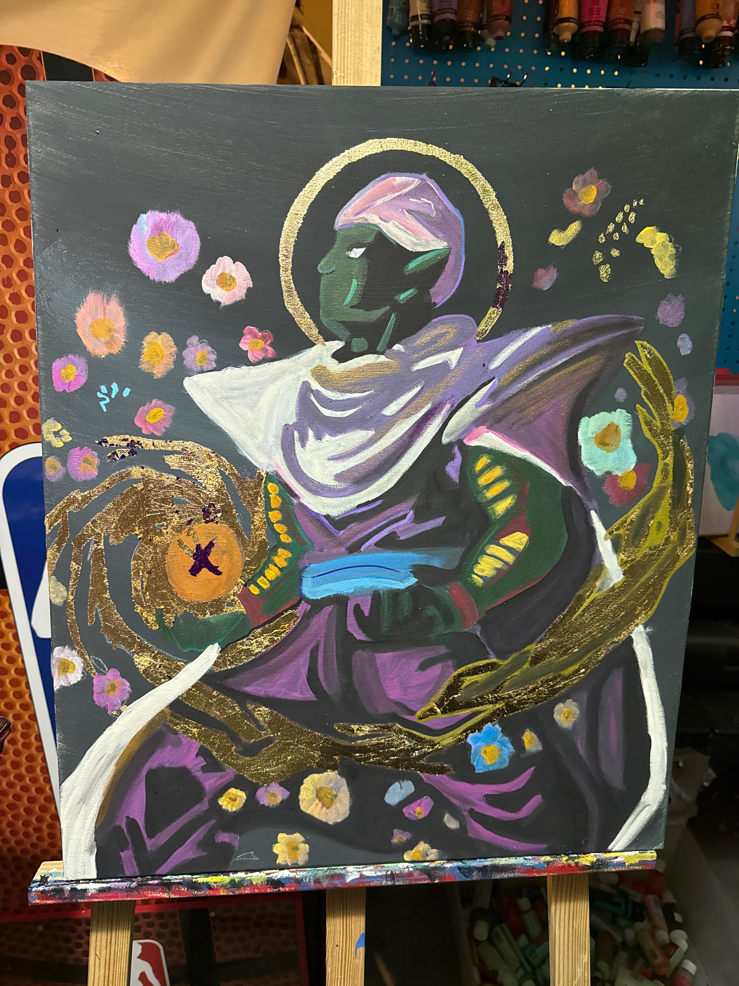 Commission — mixed media on canvas